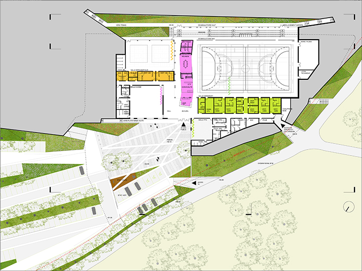 Complexe Sportif - Freneuse chantier